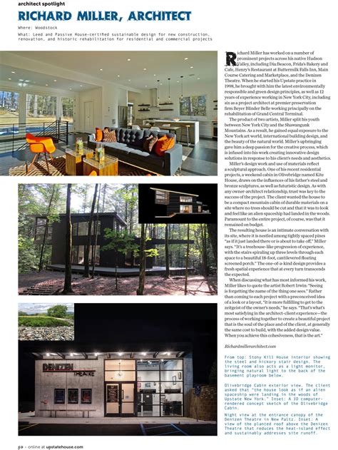 UPCOMING Architect Spotlight in House magazine! 